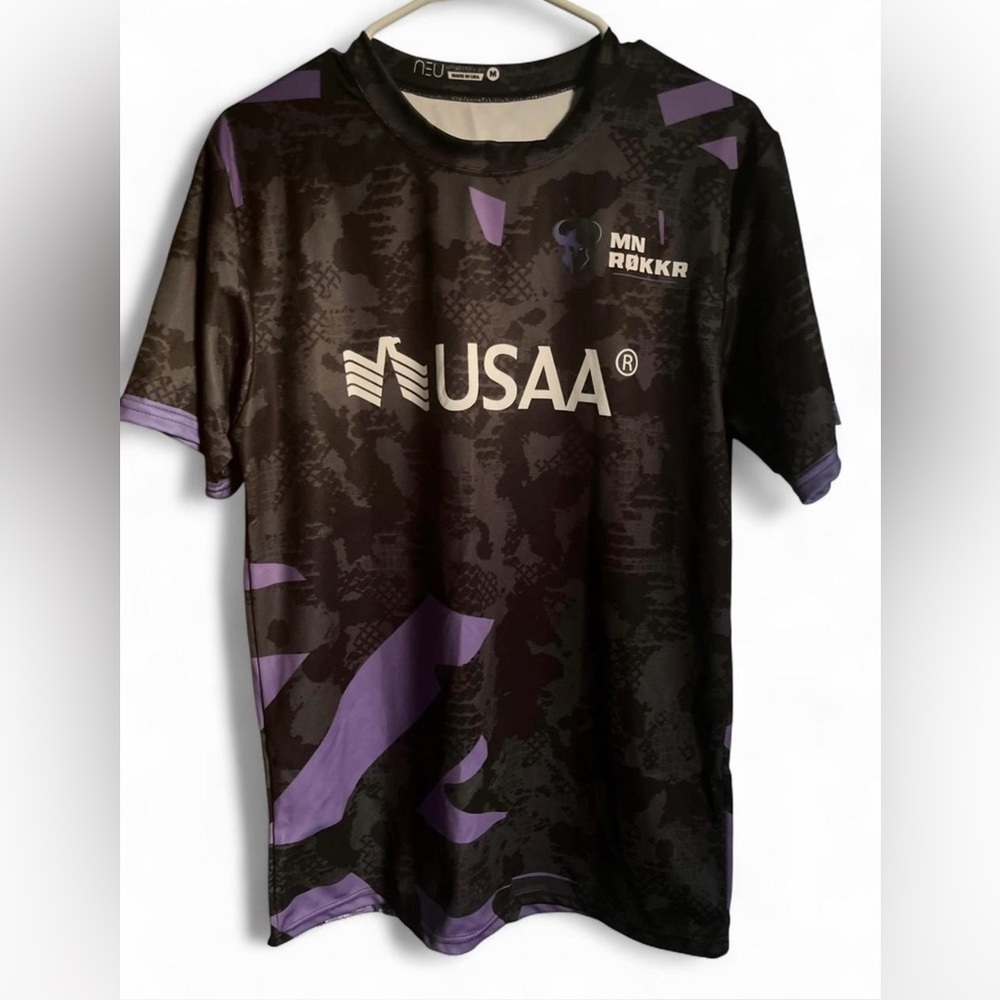 Black and Purple Men's Shirt